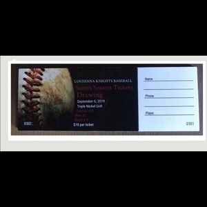 NFL New Orleans Saints SEASON TICKETS 2 SEATS